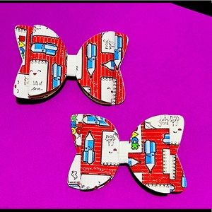 Back 2 School pigtails